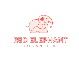 Elephant Zoo Safari logo design