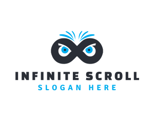 Infinity Eyes Mask logo design