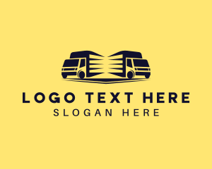 Moving Company - Logistics Vehicle Truck logo design