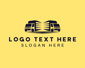 Delivery - Logistics Vehicle Truck logo design