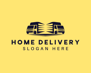 Logistics Vehicle Truck logo design