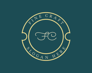 Elegant Cursive Company logo design