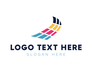 Letterpress - Line Print Publishing logo design