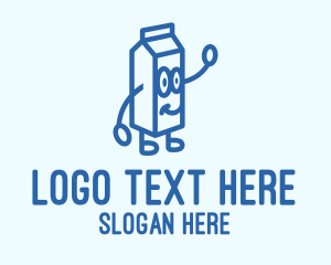 Beverage - Happy Milk Carton logo design