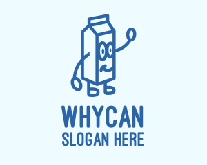 Happy Milk Carton Logo