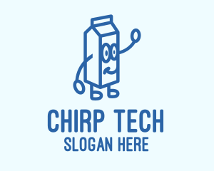 Happy Milk Carton logo design