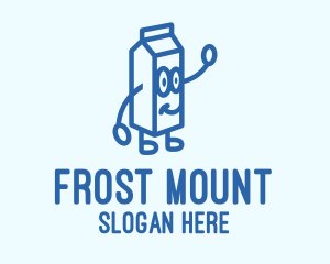 Happy Milk Carton logo design