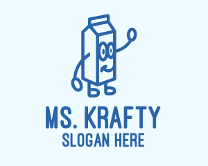 Beverage - Happy Milk Carton logo design