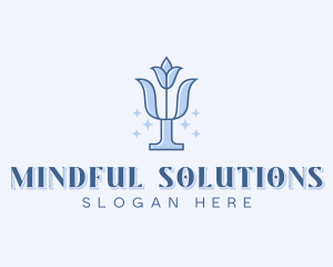 Counseling - Flower Counseling Therapy logo design