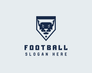 Feline - Feline Cougar Shield logo design