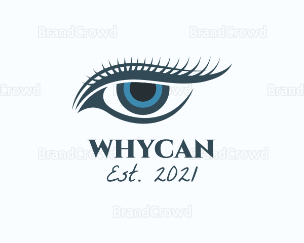 Blue Eye Lashes Logo