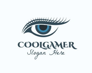 Blue Eye Lashes  Logo