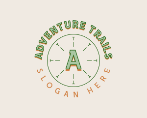 Minimalist Camping Business logo design