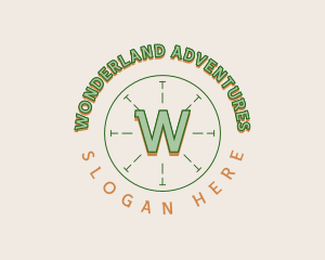 Minimalist Camping Business logo design