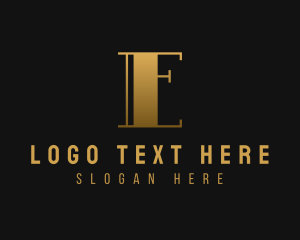 Law Firm - Art Deco Interior Design Studio logo design