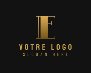 Art Deco Interior Design Studio Logo