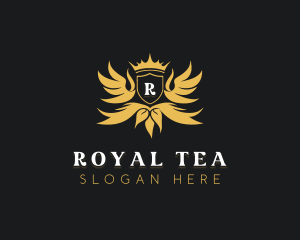 Royal Crown Shield logo design