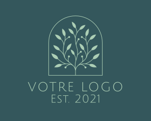 Branch - Nature Garden Plant logo design