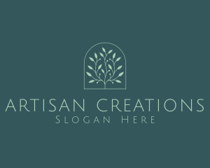 Nature Garden Plant logo design