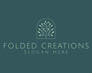 Nature Garden Plant logo design