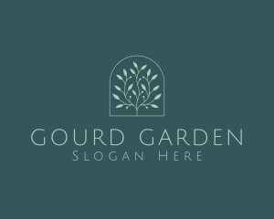 Nature Garden Plant logo design