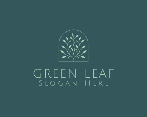 Nature Garden Plant logo design