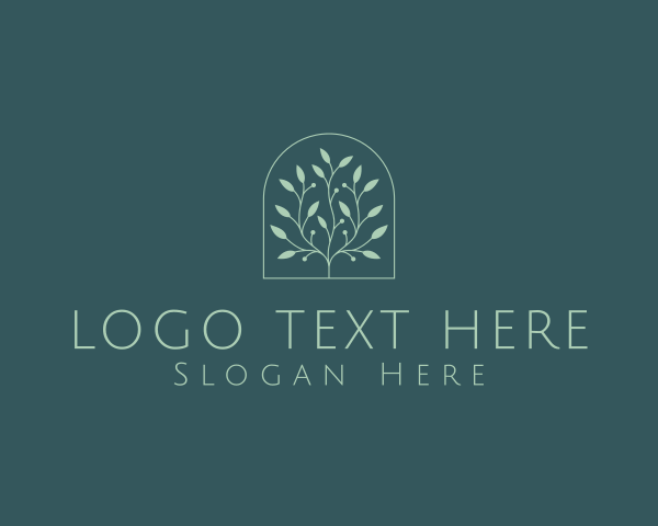 Villa - Nature Garden Plant logo design