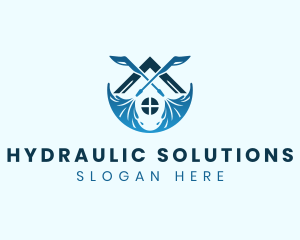 Hydraulic - Home Hydraulic Pressure Wash logo design