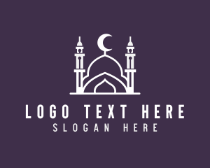 Tourist - Temple Mosque Shrine logo design
