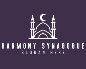Synagogue - Temple Mosque Shrine logo design