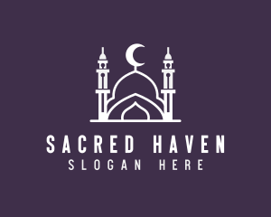 Mosque - Temple Mosque Shrine logo design