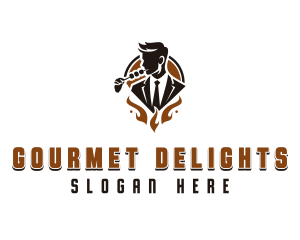 Asian Gourmet Skewers logo design