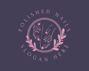 Nails - Hands Feet Salon logo design