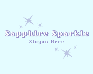 Cosmic Stardust Sparkle logo design