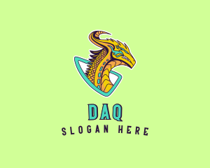 Dragon Gaming Character Logo