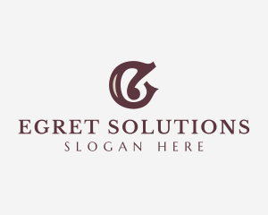 Stylish Calligraphy Business logo design