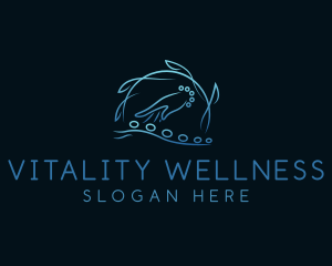 Wellness Spa Massage logo design