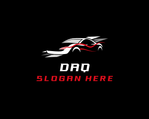 Driver - Auto Sports Car Racing logo design