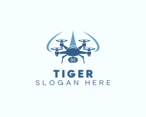 Drone Camera Videography Logo