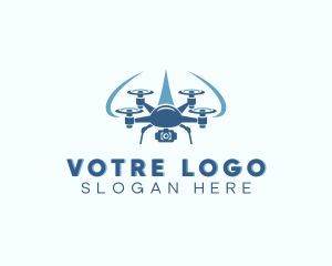 Drone Camera Videography Logo