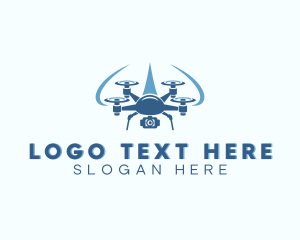 Photography - Drone Camera Videography logo design