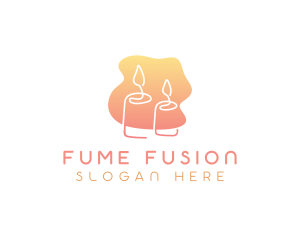 Fume - Candle Wax Vigil logo design