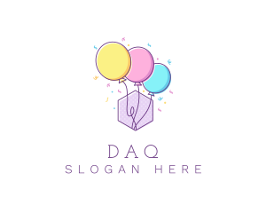 Event Party Balloon Logo