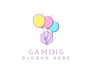 Event Party Balloon Logo