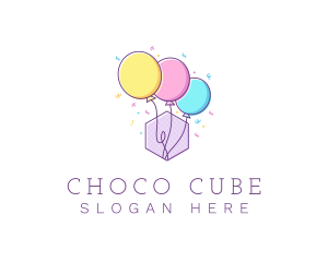 Event Party Balloon logo design