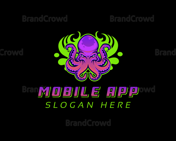 Octopus Kraken Gaming Logo