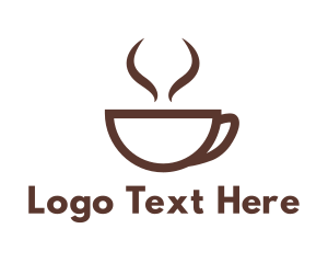 Machiato - Brown Cup Coffee logo design