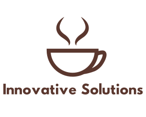 Machiato - Brown Cup Coffee logo design