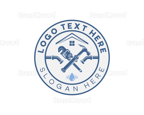 Plumbing Pipe Repair Logo