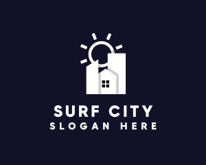 Sun Urban City Housing logo design